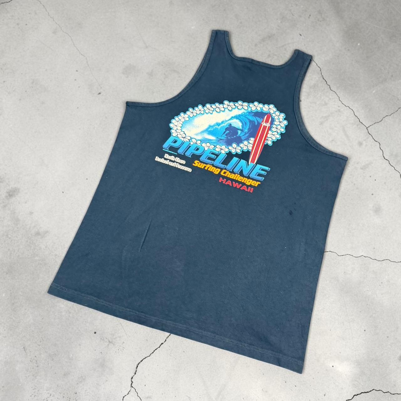 Pipeline Surfing Challenger Vintage Y2K Surfwear logo vest sleeveless T-Shirt