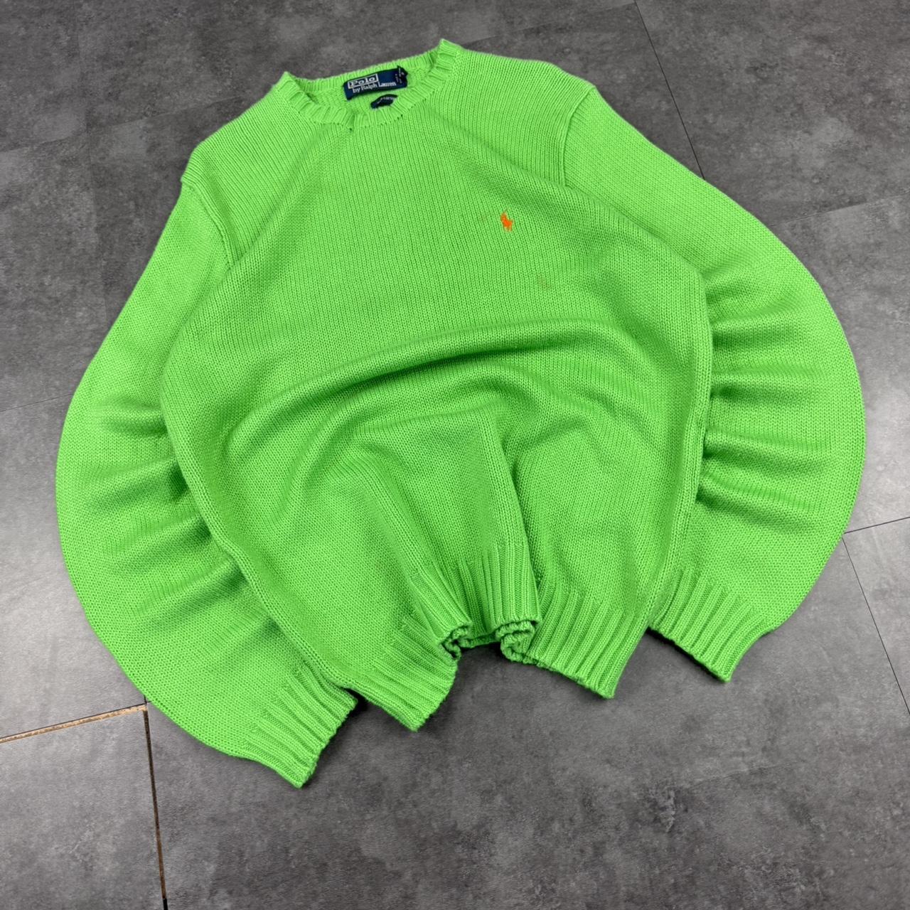 Polo Ralph Lauren 90s chunky knit heavyweight fisherman’s jumper