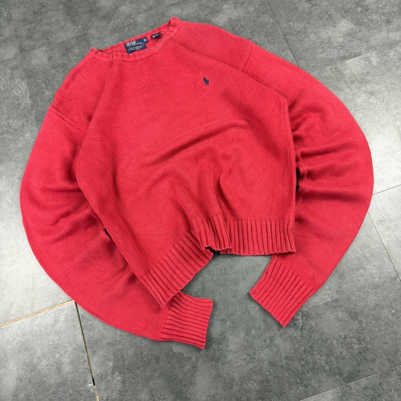 Polo Ralph Lauren 90s chunky knit heavyweight fisherman’s jumper