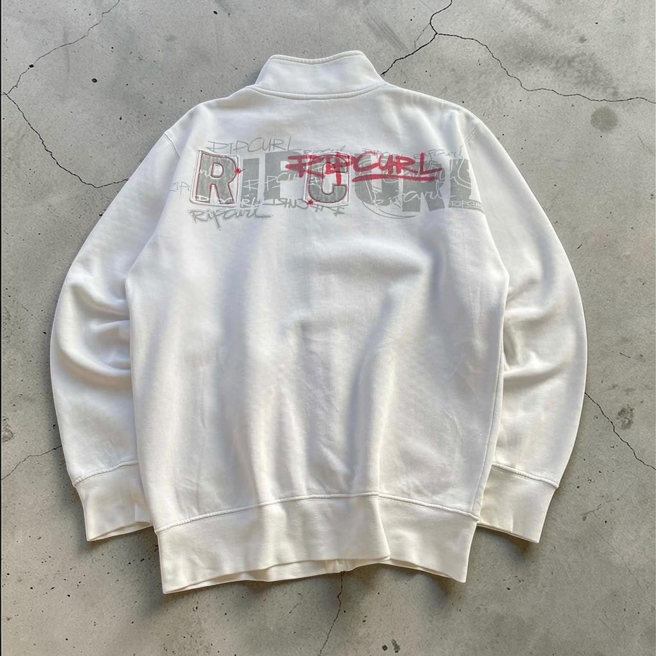 Rip Curl Vintage Y2K Surfwear 2000s mock neck zip up