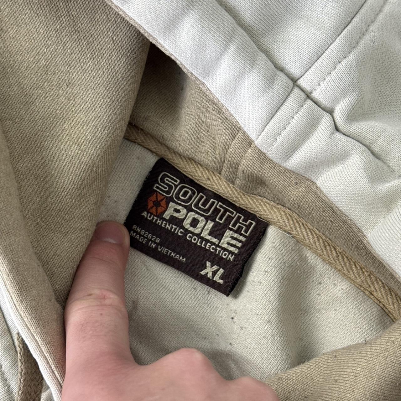 Rare Southpole distressed Vintage Y2K skater workwear spellout hoodie