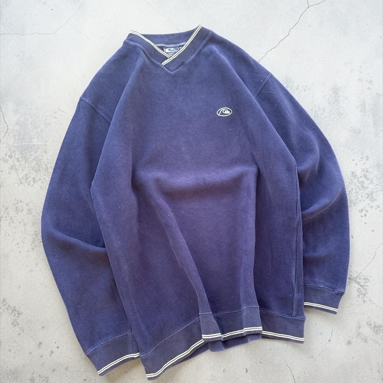 Quiksilver Chord Vintage Y2K Surfwear 2000s spellout sweatshirt
