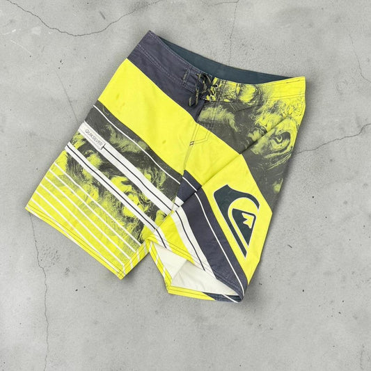 Quiksilver vintage Y2K Surfwear beach swim board shorts