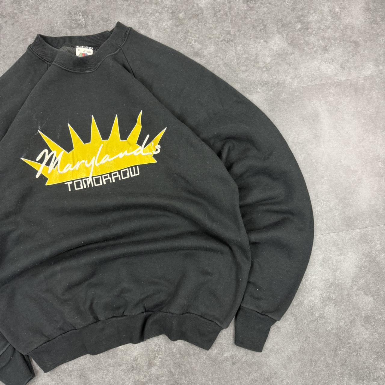 Vintage Fruit of the Loom 90s Maryland screen print sweatshirt