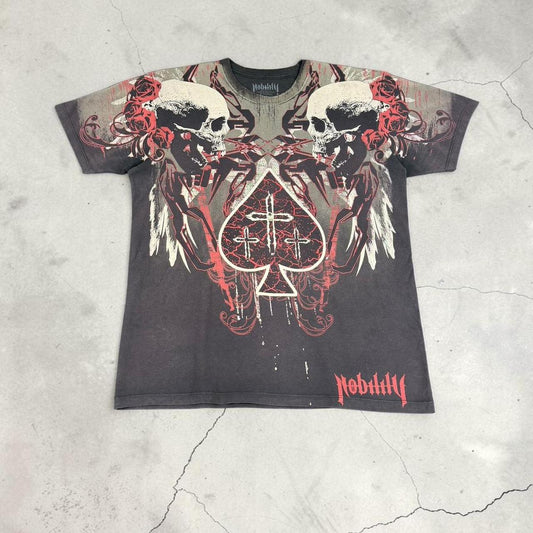 Nobility MMA Elite Vintage Y2K cage fighting grunge T Shirt