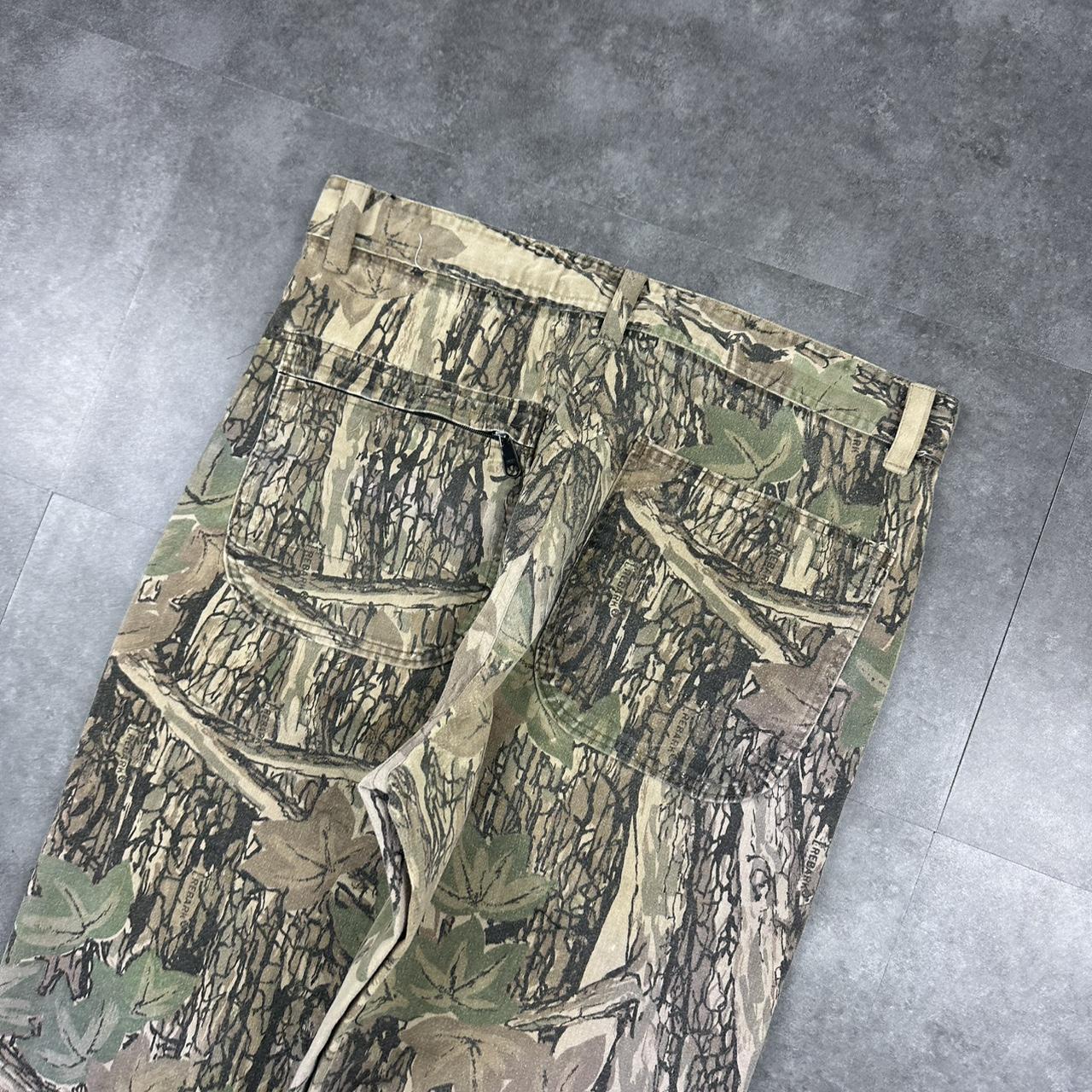 Realtree camo Mossy oak 2000s dungaree workwear cargo trousers