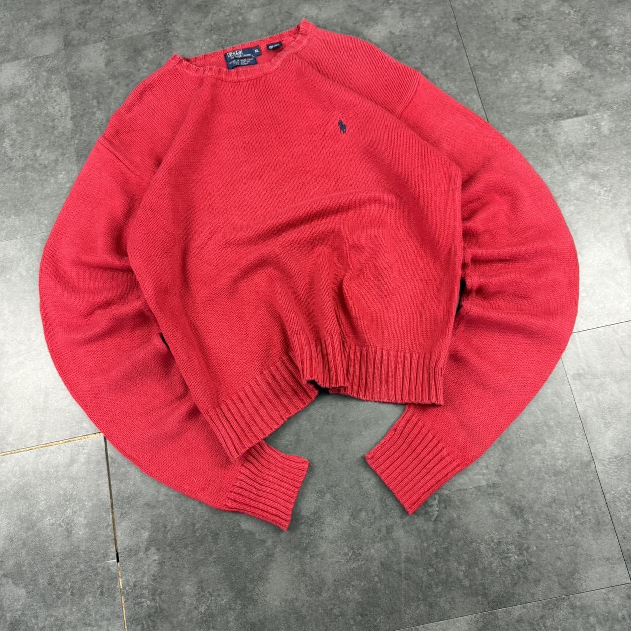 Polo Ralph Lauren 90s chunky knit heavyweight fisherman’s jumper
