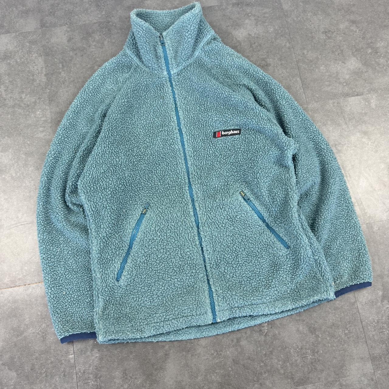 Berghaus 2000s fleece pile zip Sherpa fleece