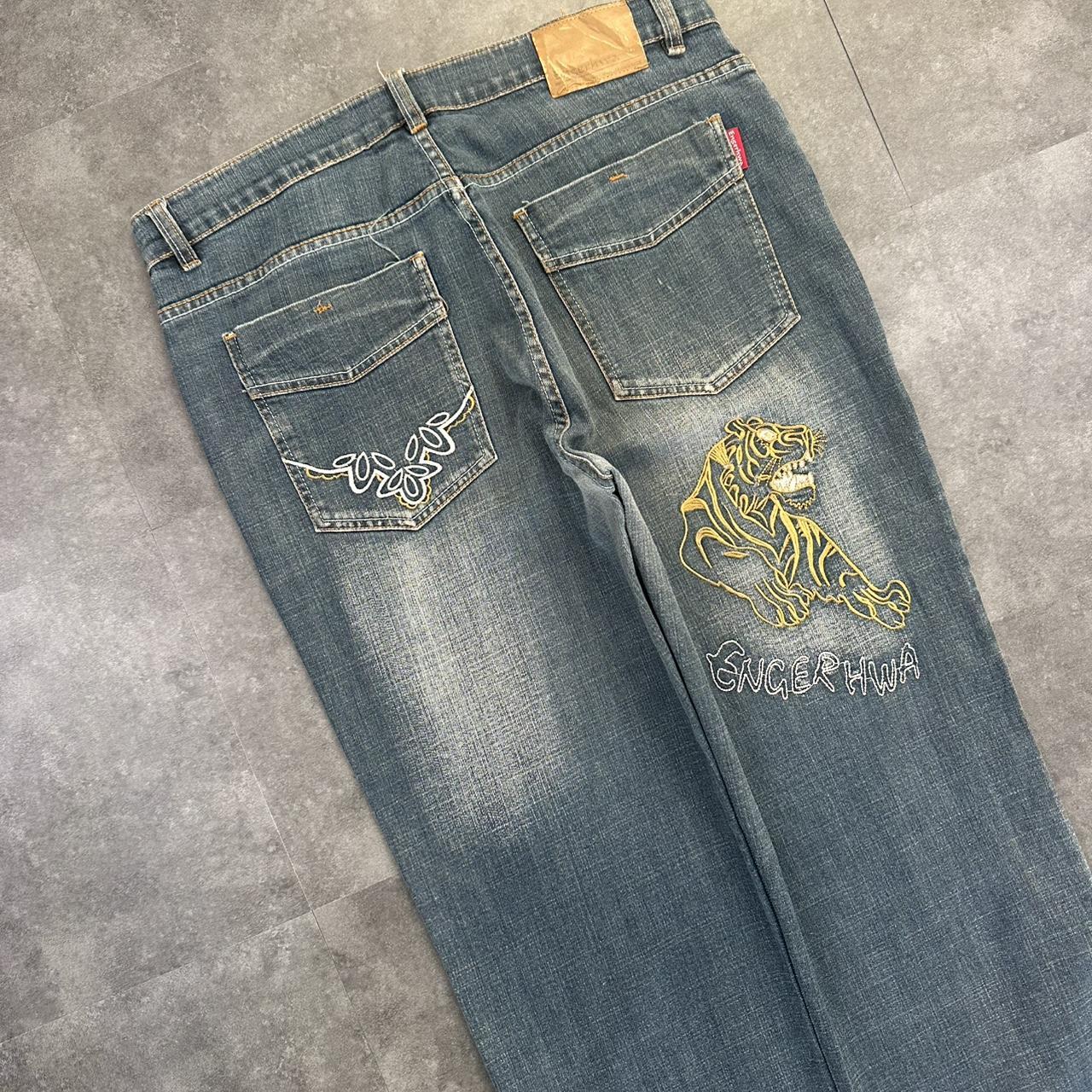 Japanese style hiphop 2000s jeans