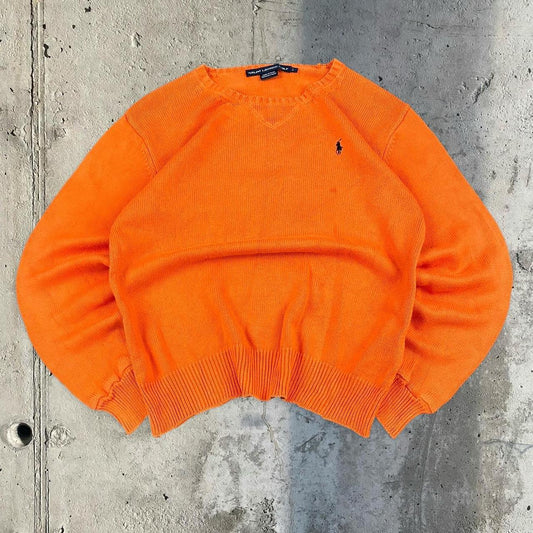 Polo Ralph Lauren 90s heavyweight chunky knit pullover knit Jumper