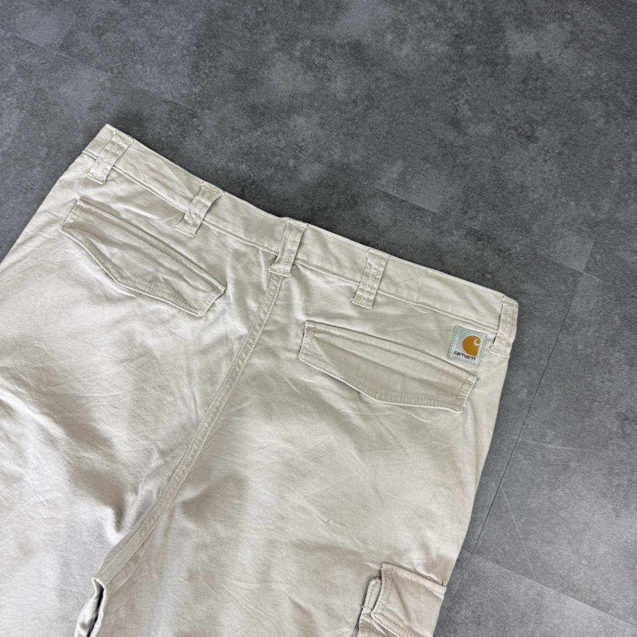 Carhartt 2000s dungaree workwear comfort fit cargo shorts