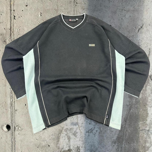 Vintage Lotto 90s Italian sportwear big Logo classic embroidered sweatshirt