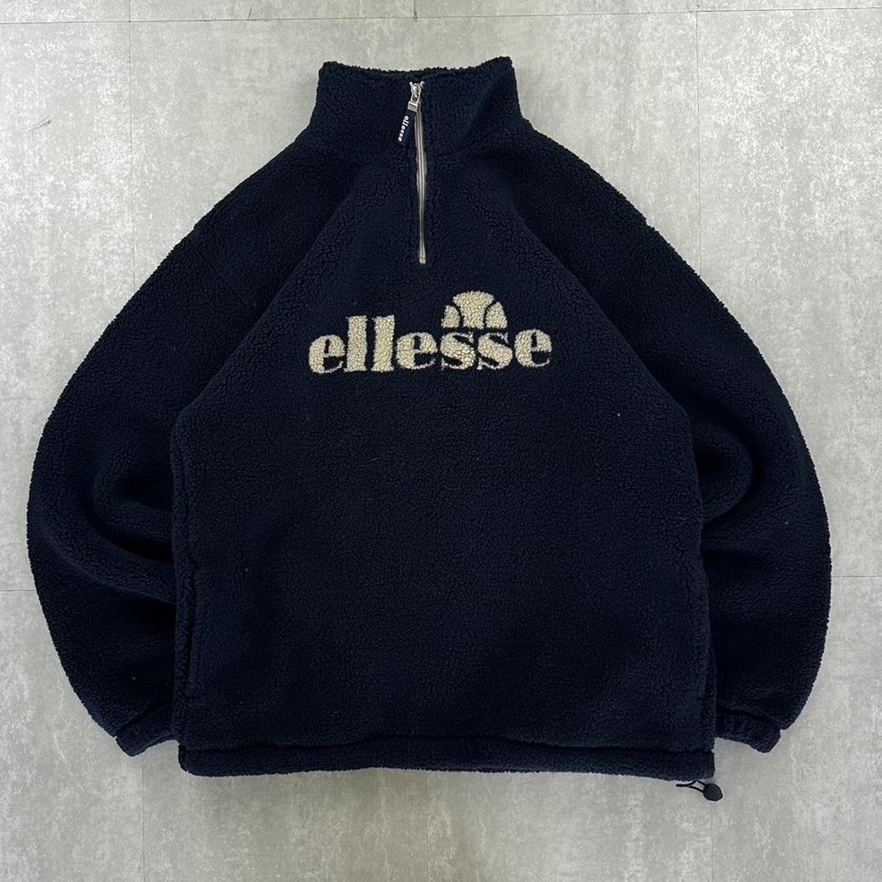 Rare Ellesse 90s/2000s surf/snowboard 1/4 zip Sherpa fleece