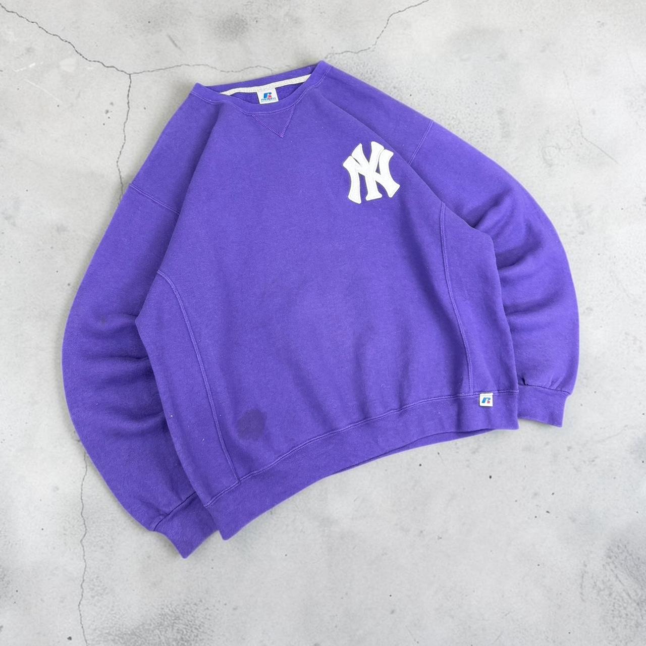 Russell athletic X Yankee embroidered Baseball sweatshirt