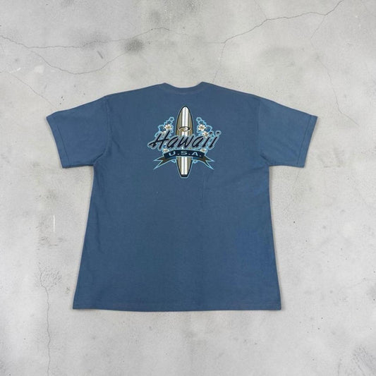 Hawaii Surfwear navy blue Y2K T-Shirt