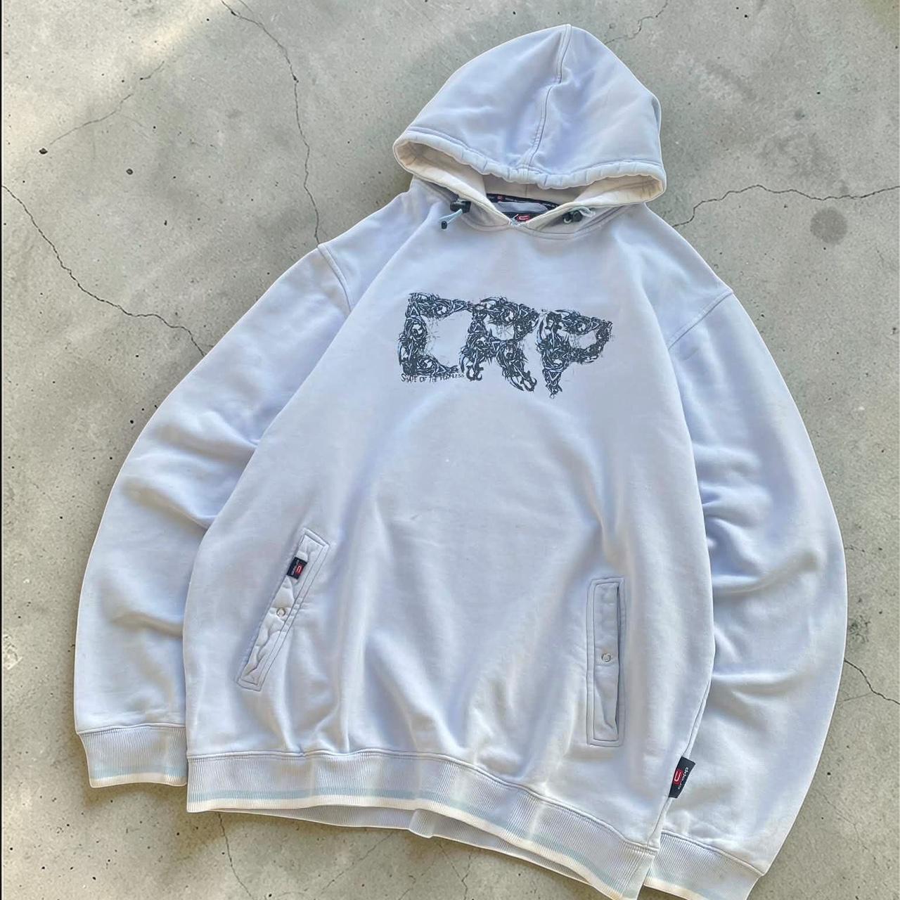 Cropp CRP Vintage Y2K Surfwear 2000s spellout hoodie