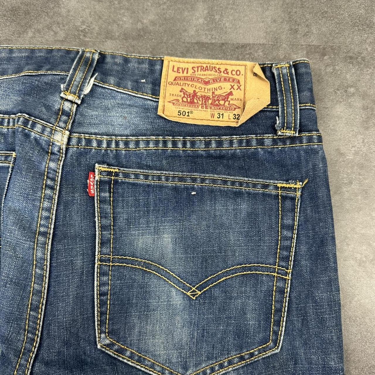 Levi’s 501 straight relaxed fit baggy jeans