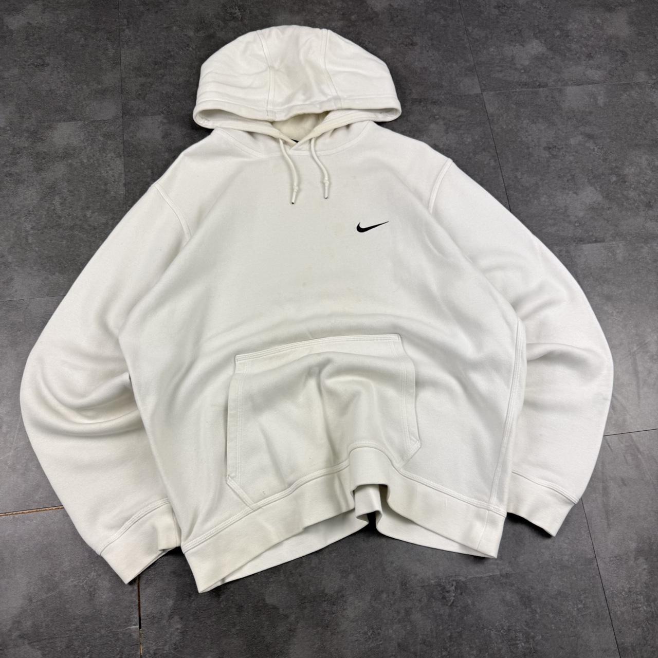 vintage Nike 2000s swoosh logo embroidered pullover hoodie