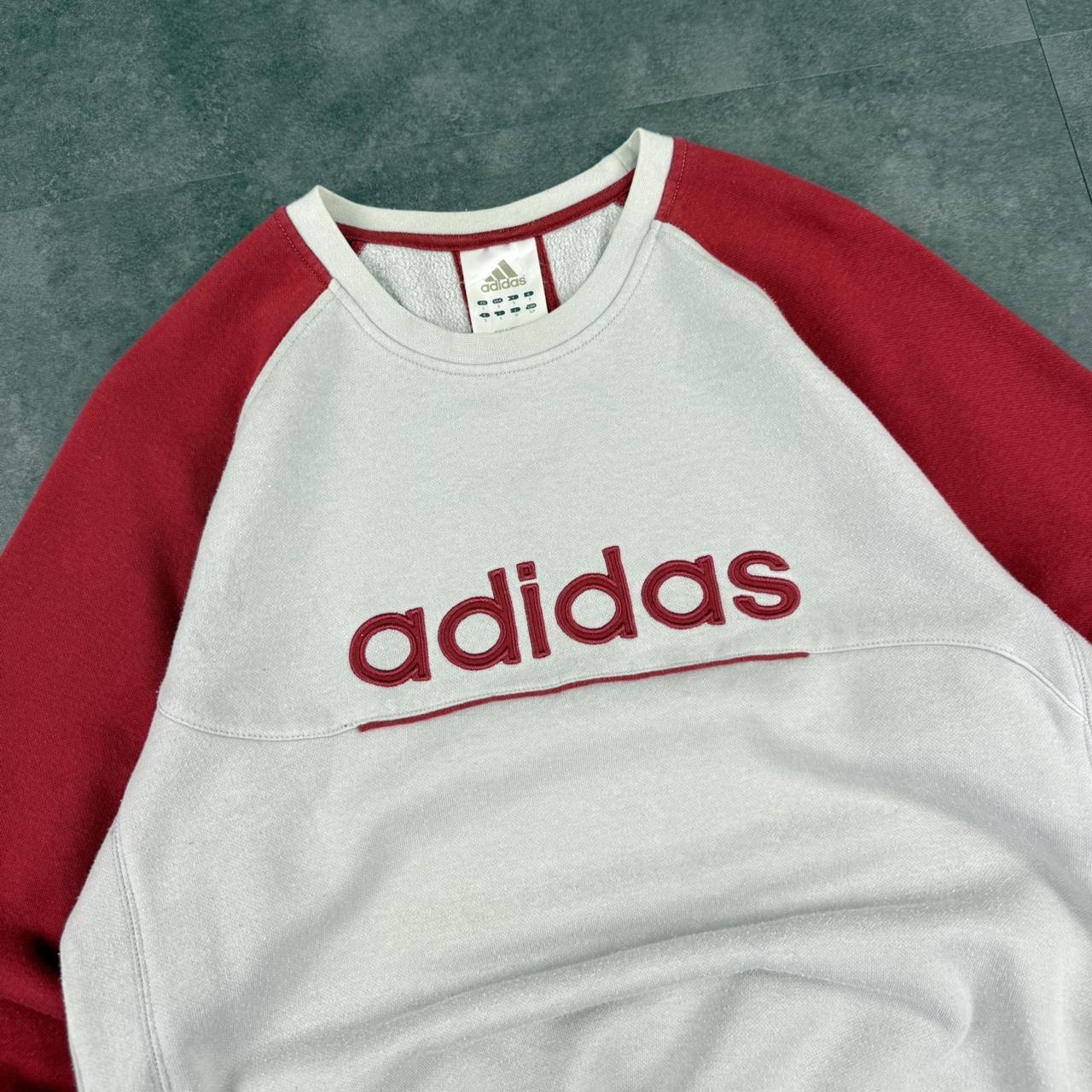 Vintage Adidas 90s embroidered pullover sportswear sweatshirt