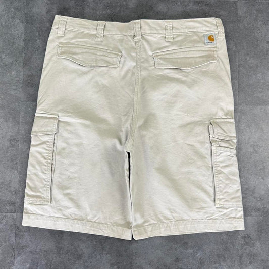 Carhartt 2000s dungaree workwear comfort fit cargo shorts