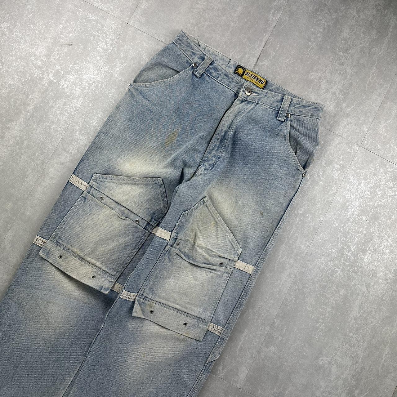 2000's spellout carpenter style jeans