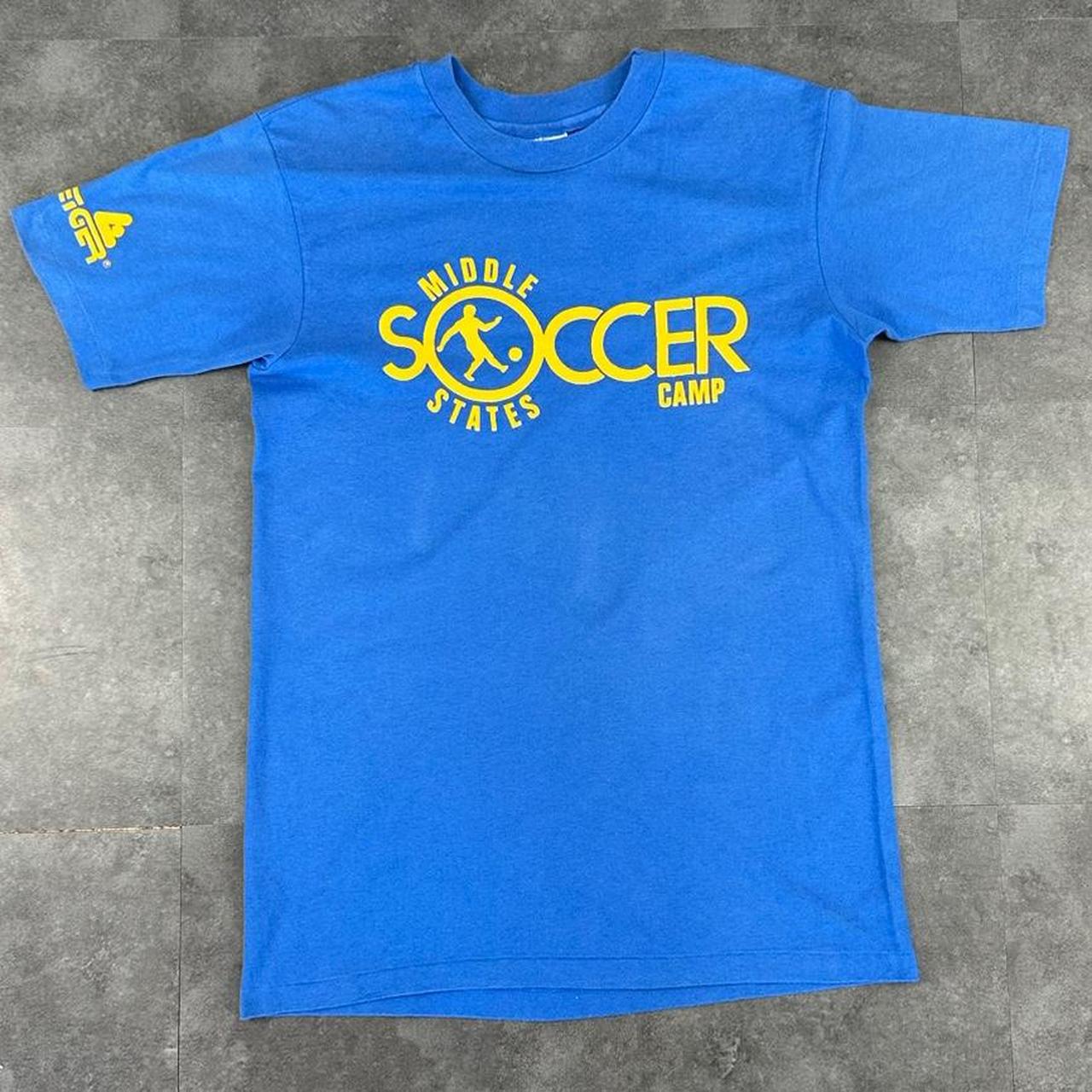 Hanes 2000s Soccer camp Print graphic T shirt