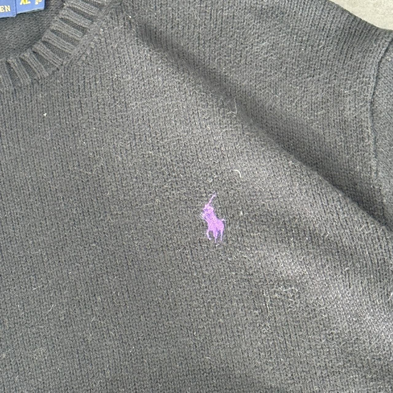 Polo Ralph Lauren 90s chunky knit heavyweight round neck jumper