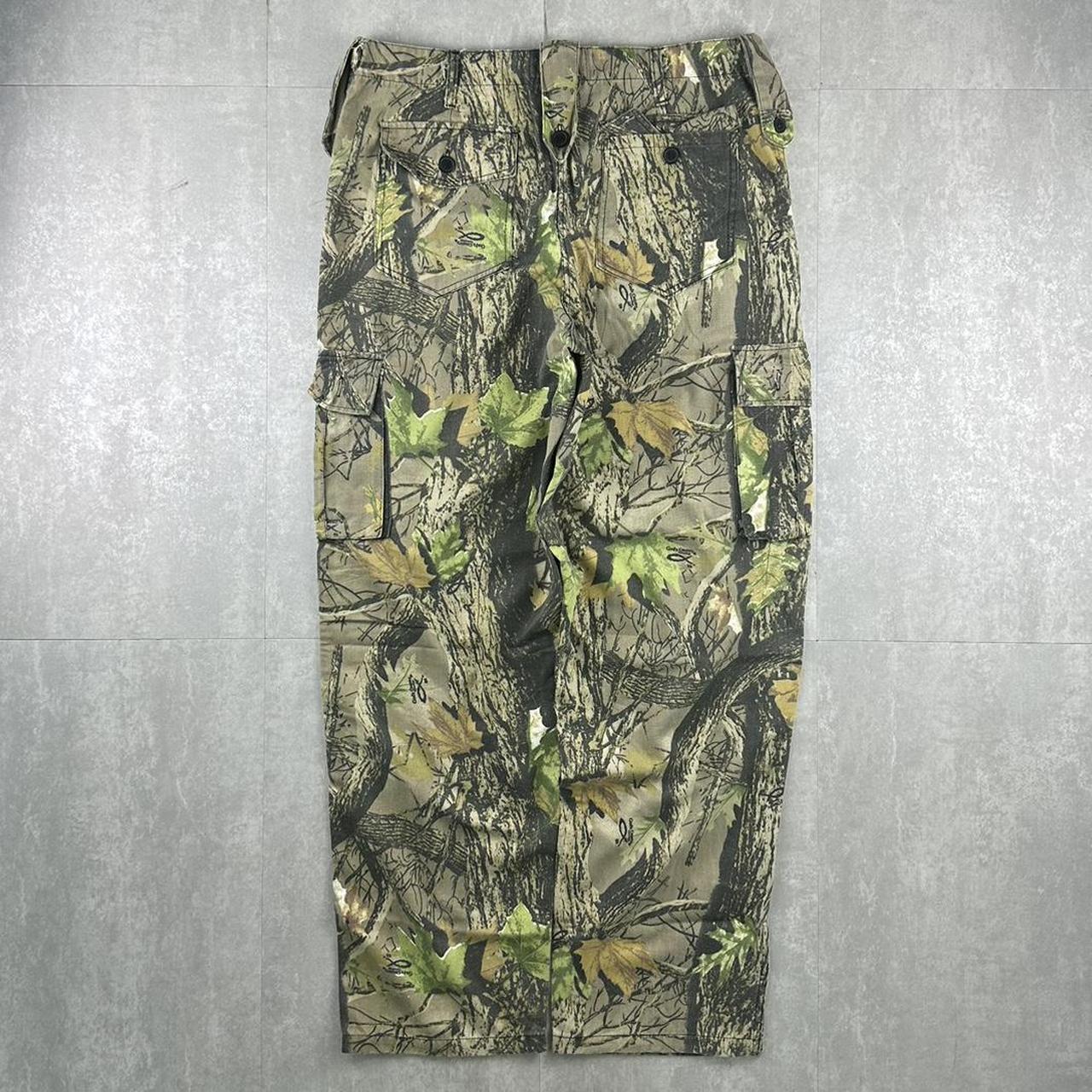 Realtree mossy oak camo 2000s dungaree workwear cargo trousers