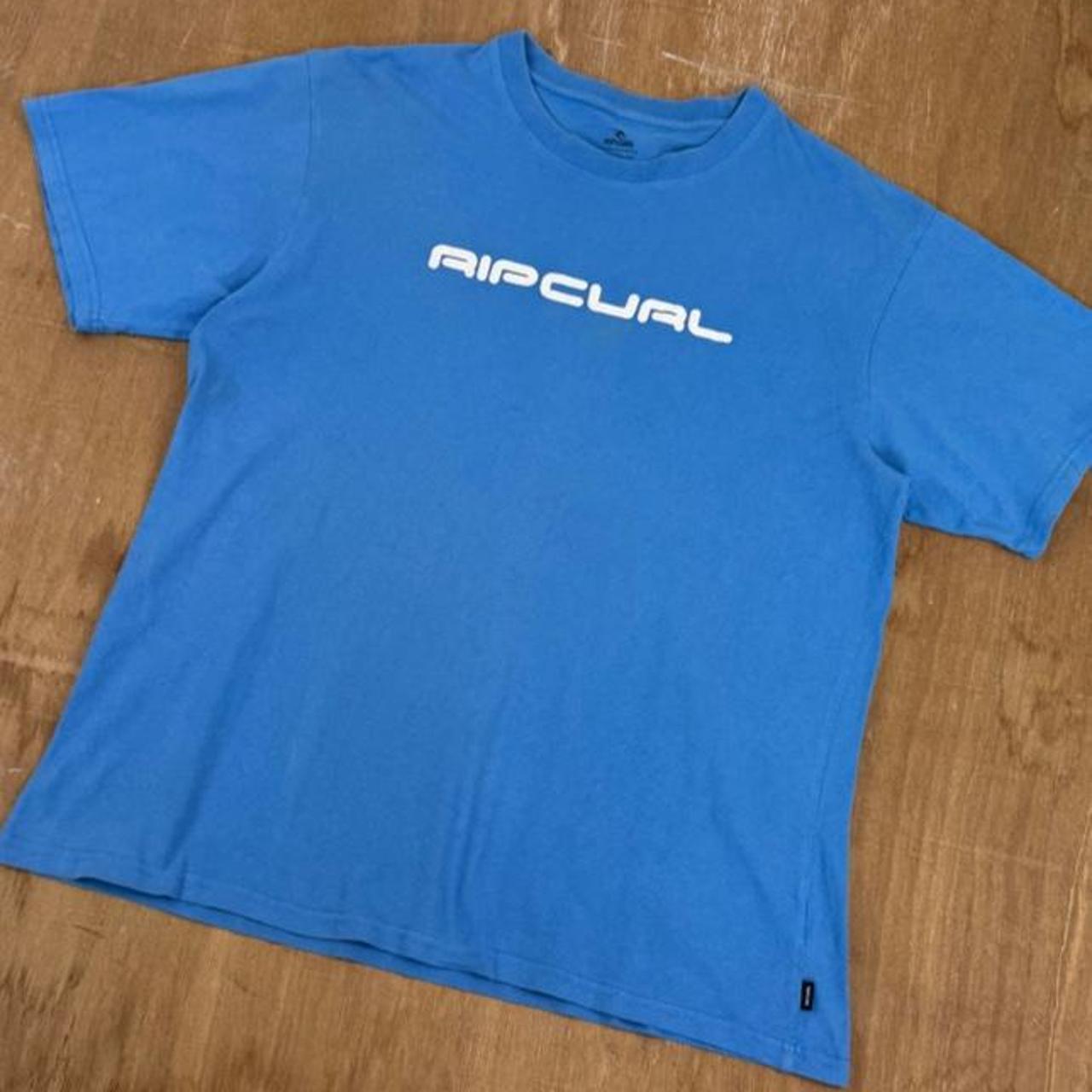 Rip Curk Surfwear blue Y2K T-Shirt
