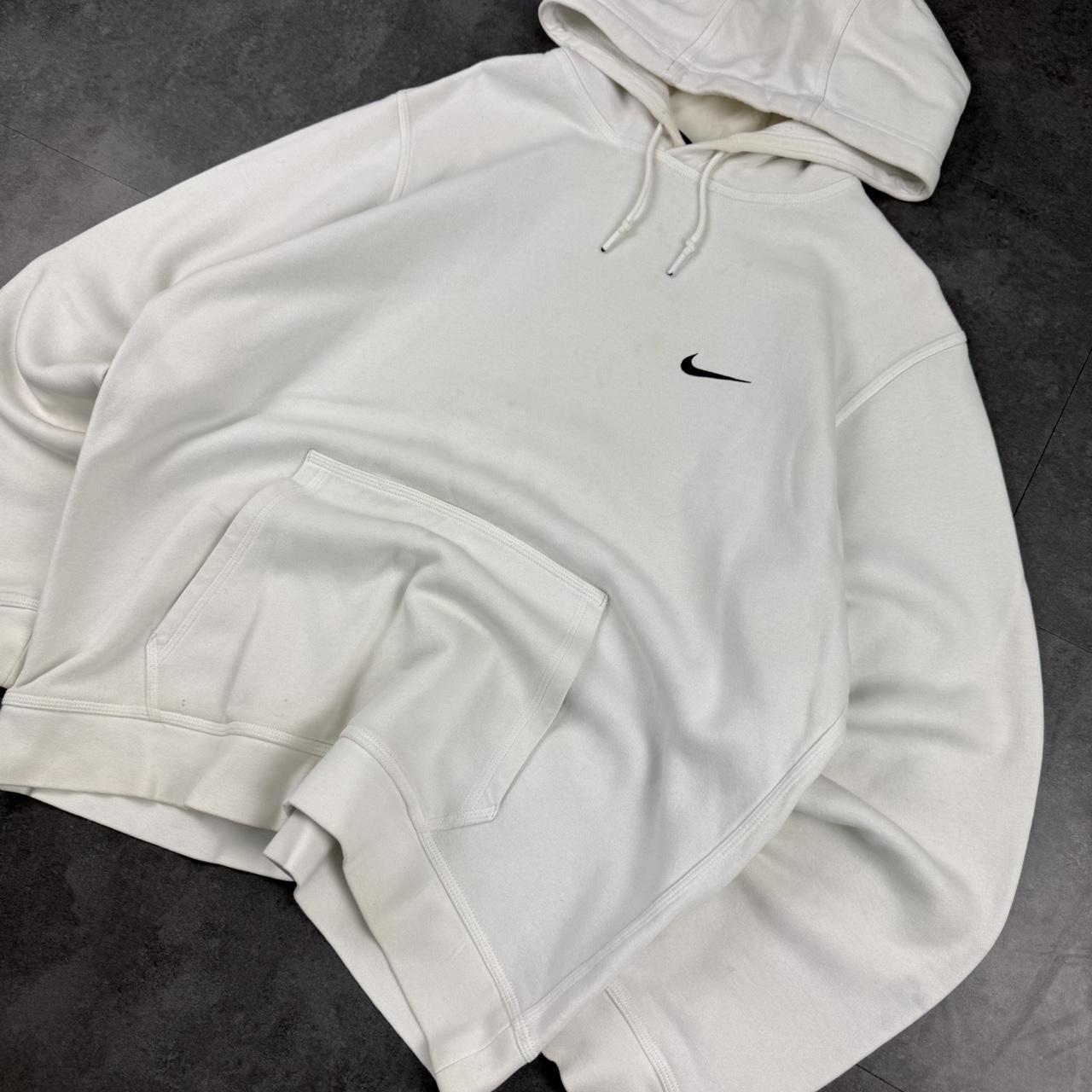 vintage Nike 2000s swoosh logo embroidered pullover hoodie