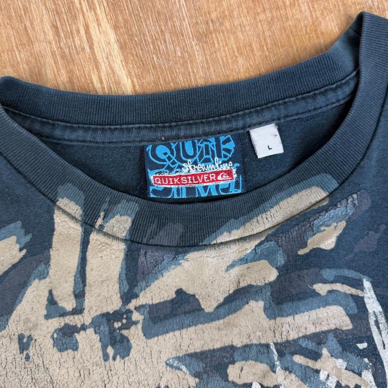Quiksilver Vintage Y2K print T-Shirt