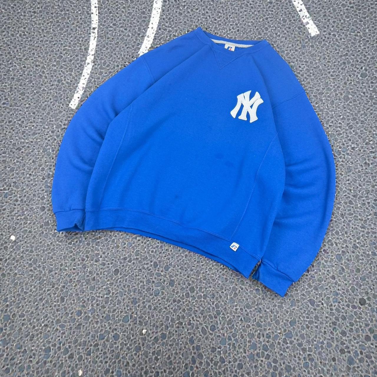 Russell athletic X Yankee embroidered Baseball sweatshirt