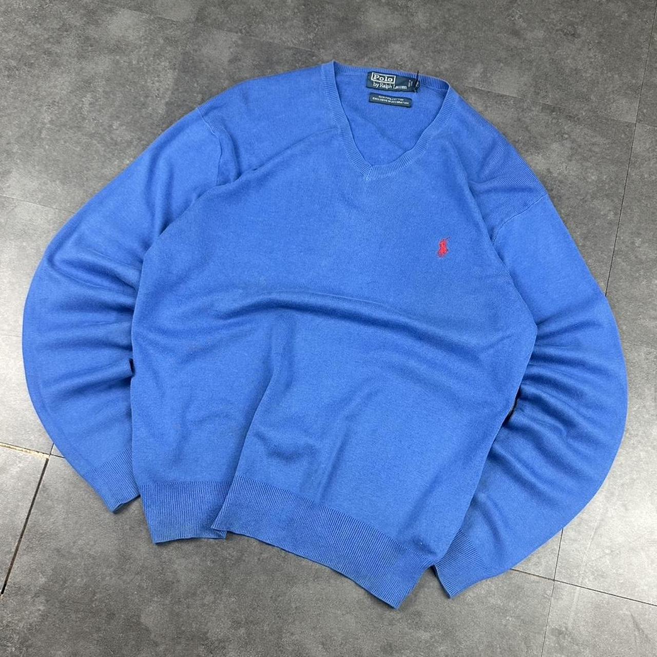 Polo Ralph Lauren 90s cotton V Neck Jumper