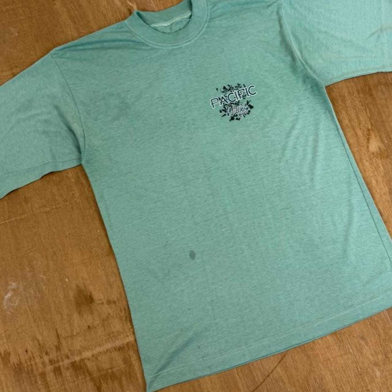 Pacific Wave Surfwear mint green Y2K T-Shirt