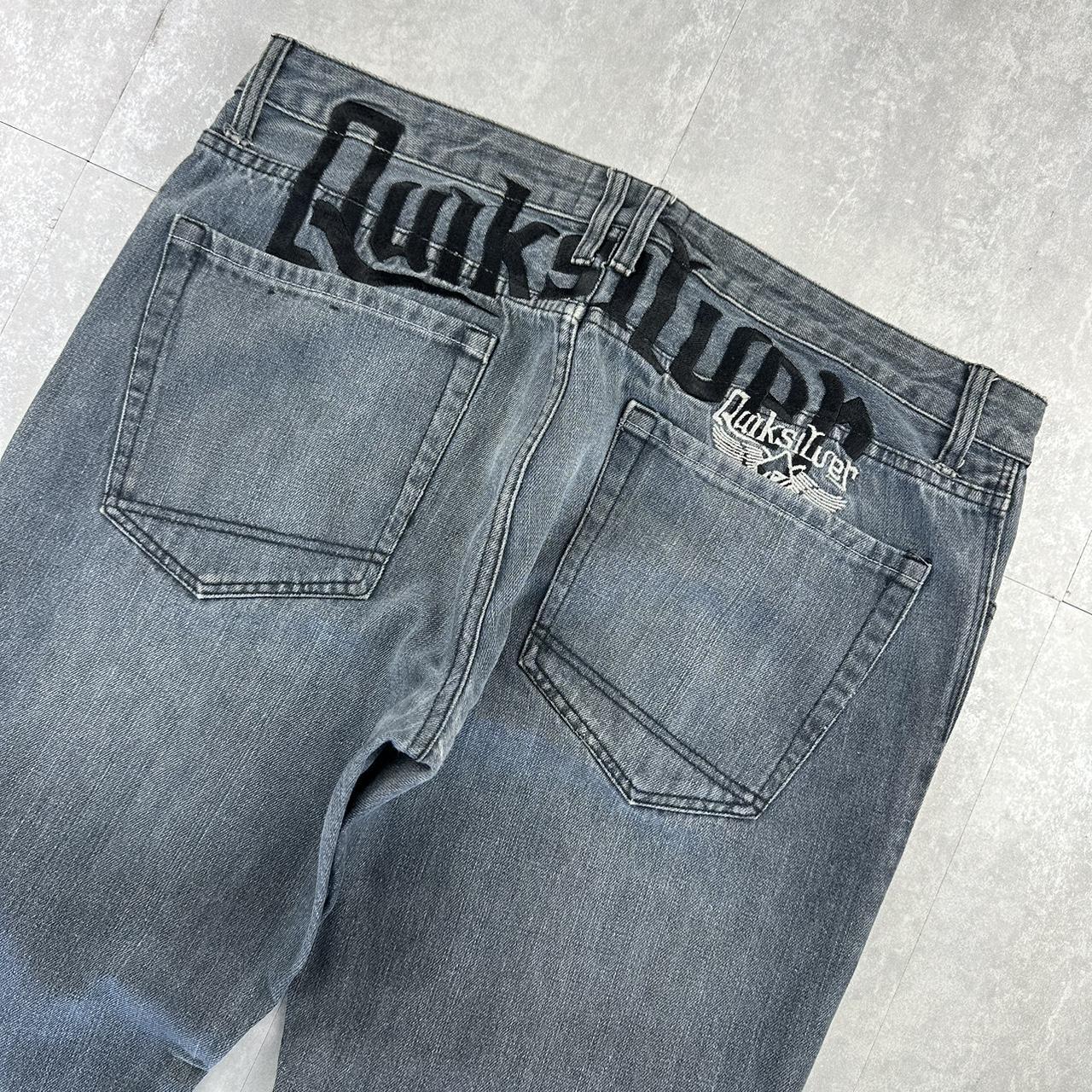 Quiksilver grunge jeans 2000s spellout carpenter jeans