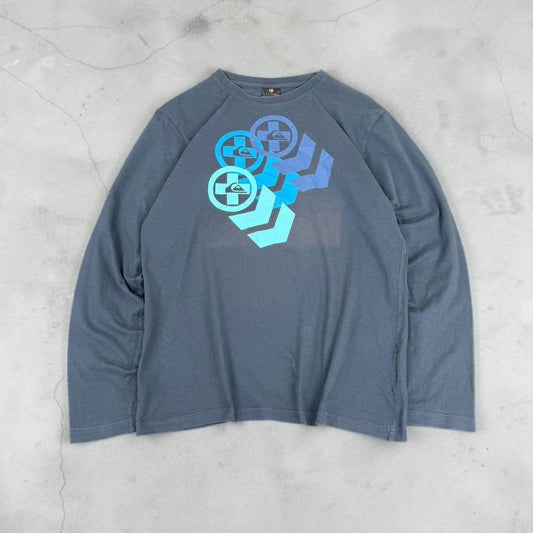 Quiksilver Vintage Y2K Surfwear long sleeve T-Shirt