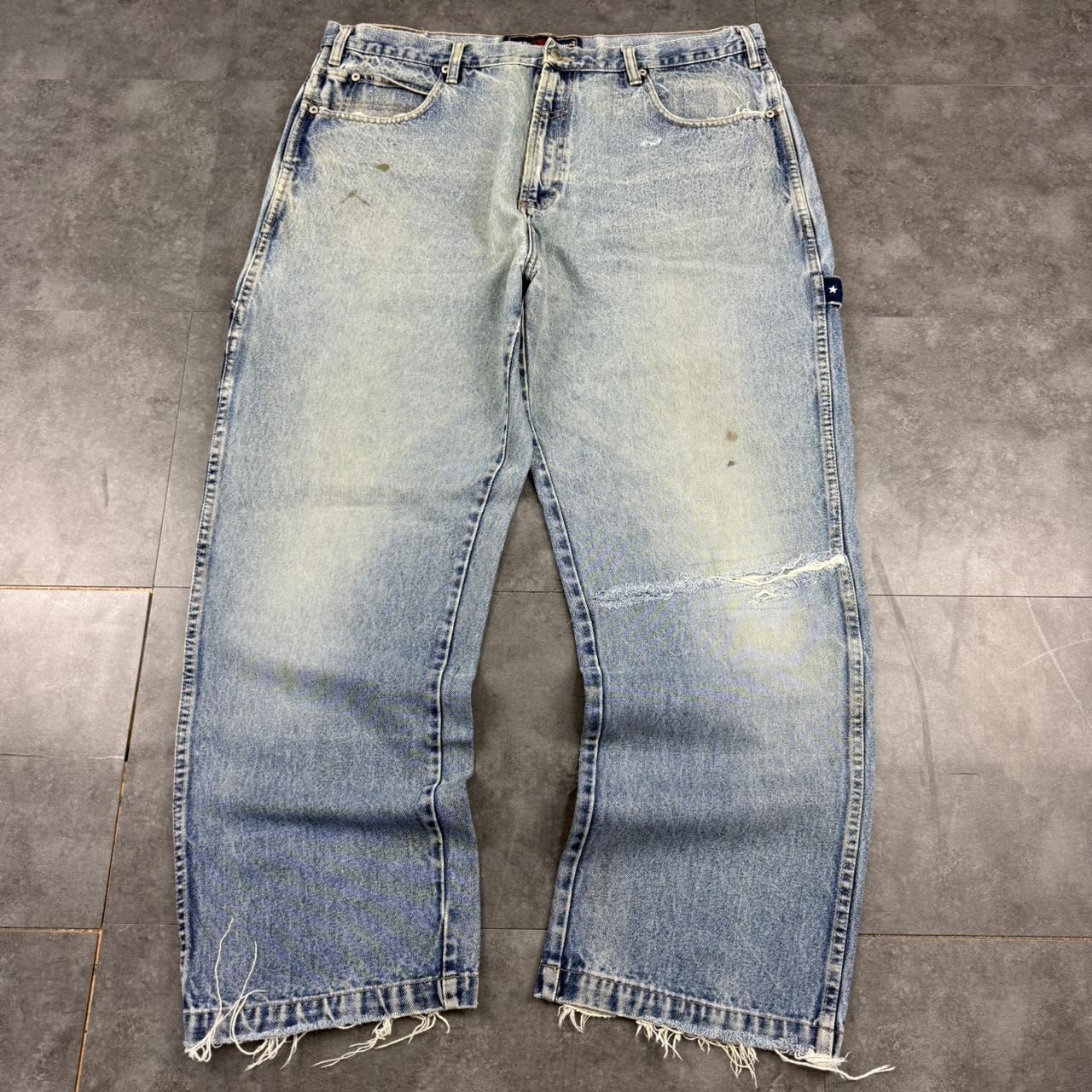 Phat Farm Y2K 2000s HipHop USA embroidery baggy jeans