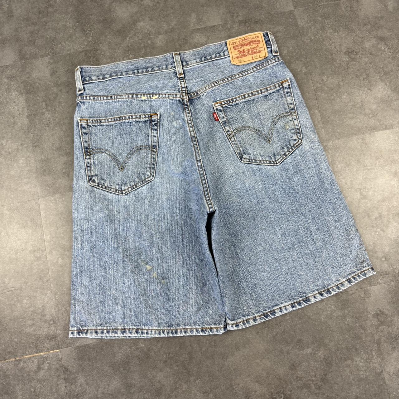 Levi 2000s 550 baggy skate denim short Jorts