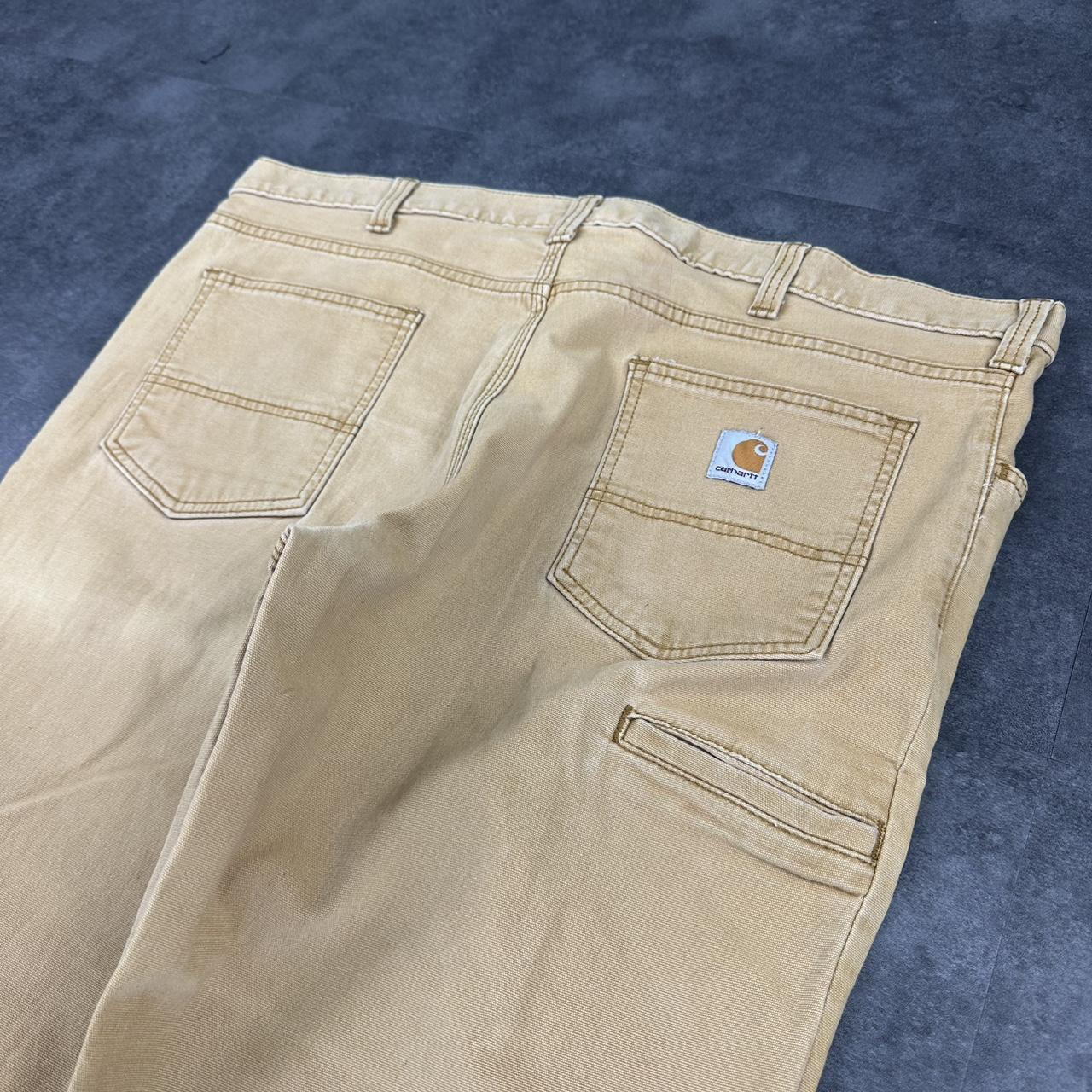 Carhartt 2000s dungaree workwear comfort fit cargo trousers