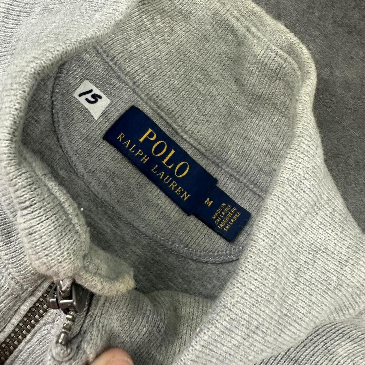 Polo Ralph Lauren 90s chunky knit pullover knit zip up vest