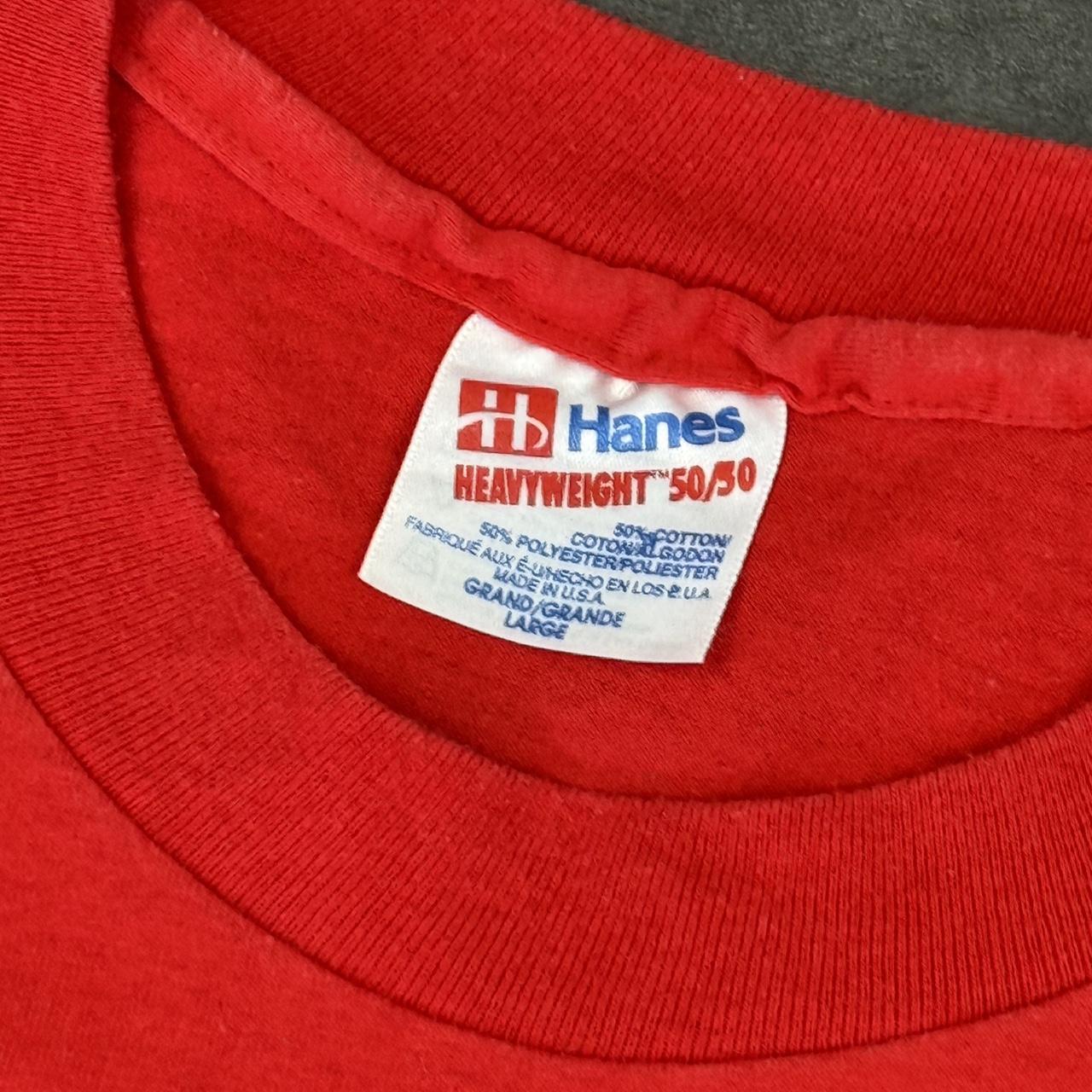 Hanes Beefy 90s Single Stitch Graphic print long sleeve T-Shirt