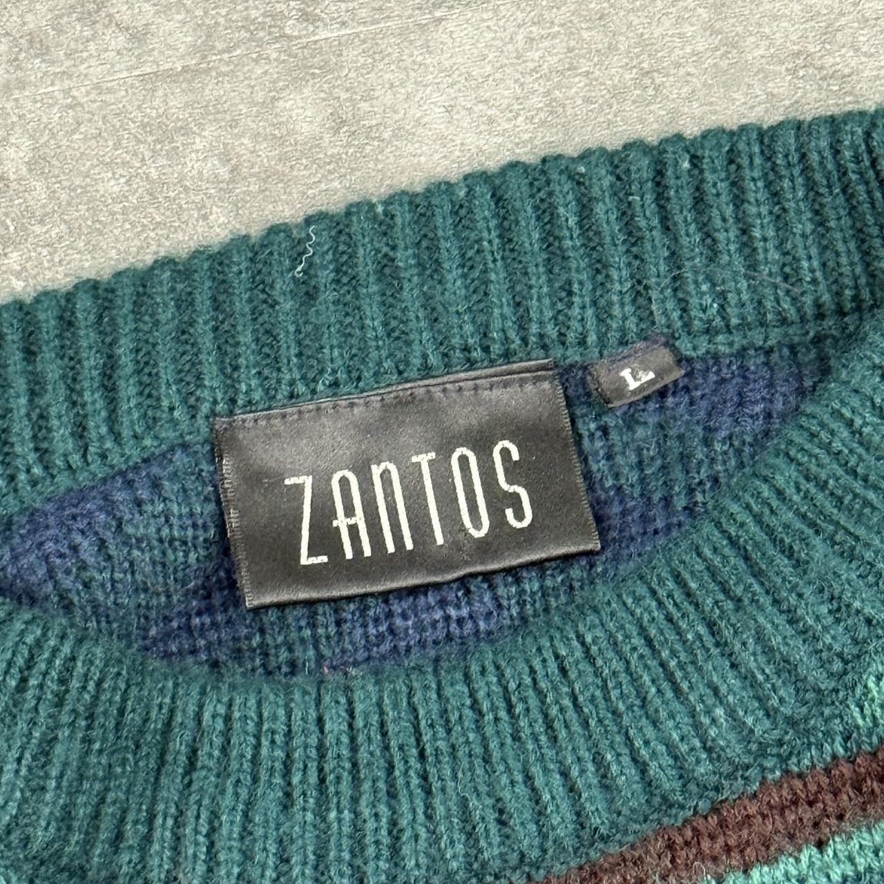 Vintage Zantos 90s chunky knit fisherman’s jumper