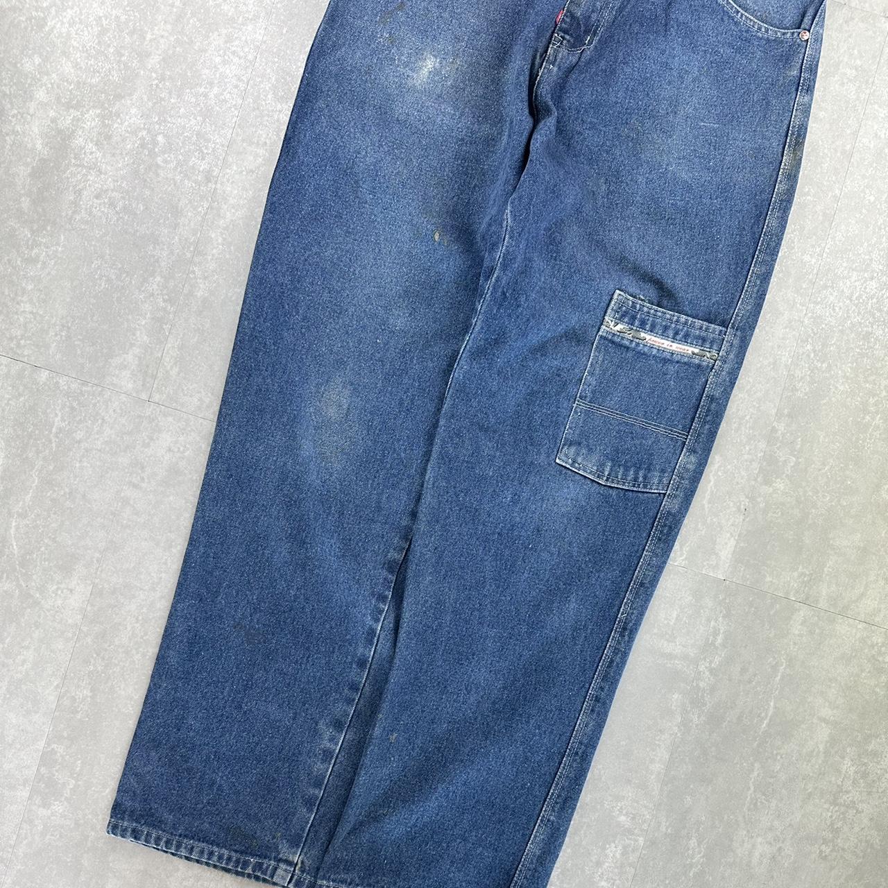 Nasa grunge jeans 2000s spellout carpenter jeans