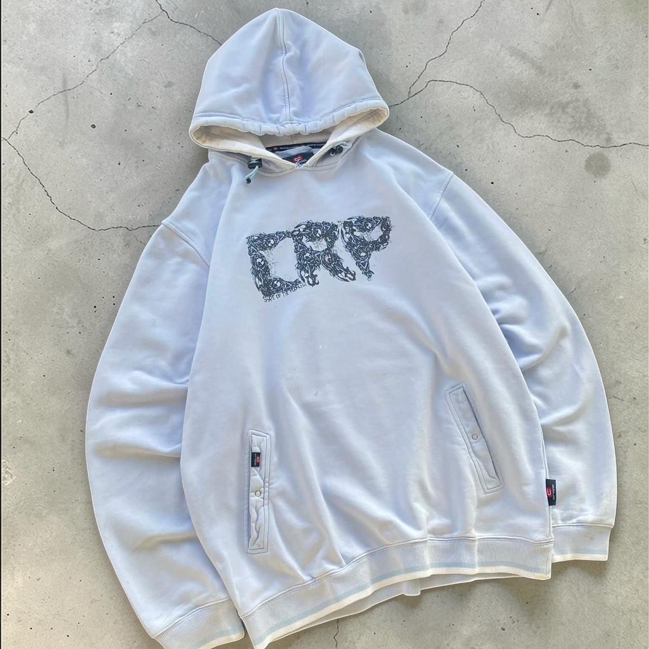 Cropp CRP Vintage Y2K Surfwear 2000s spellout hoodie
