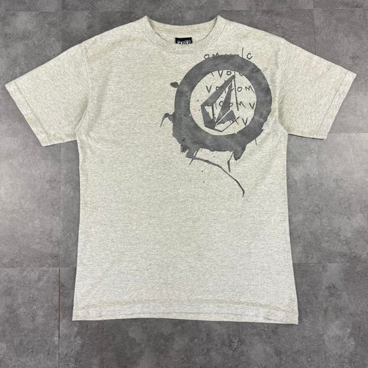 Volcom 2000s surf Logo design graphic T shirt