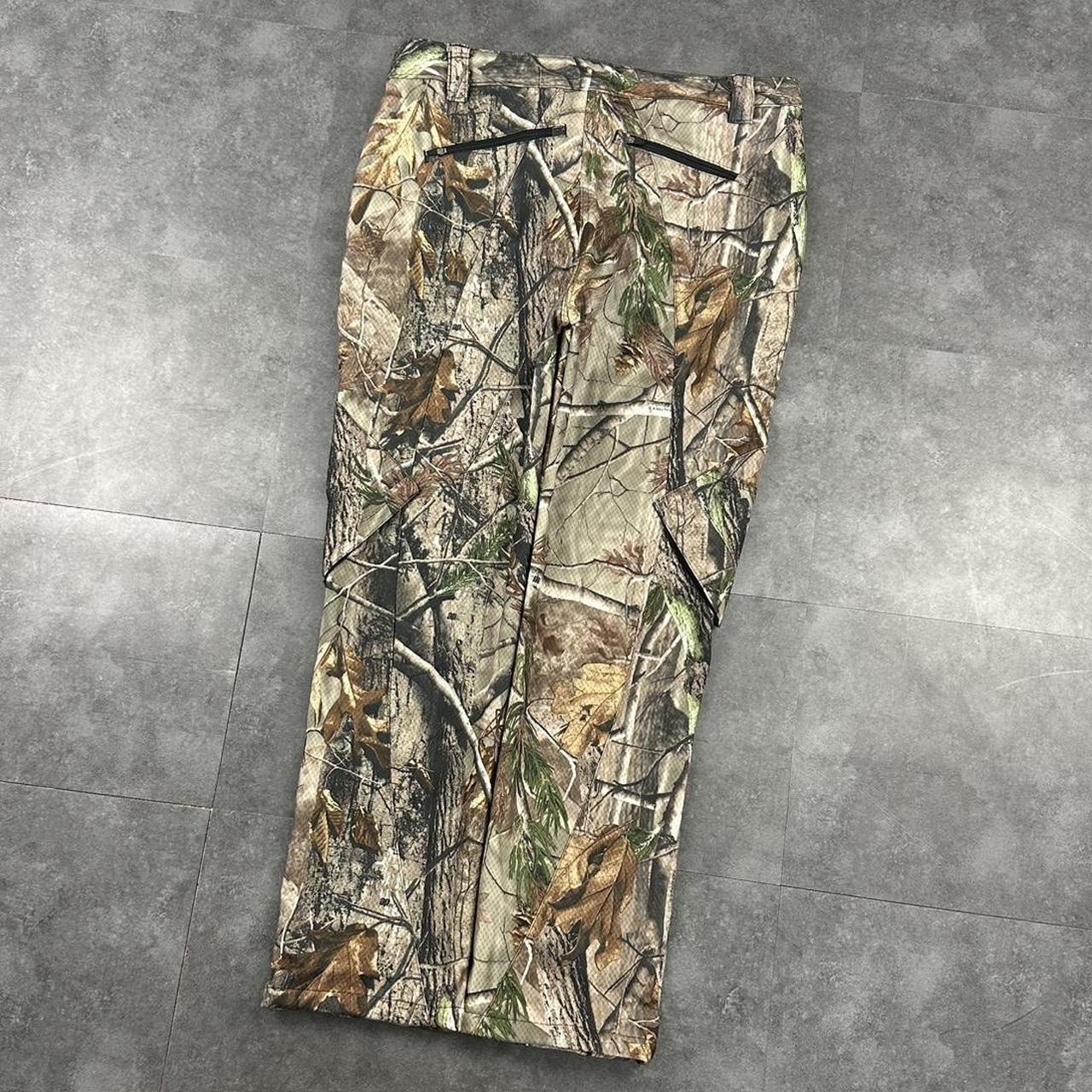 Realtree camo Mossy oak 2000s dungaree workwear cargo trousers