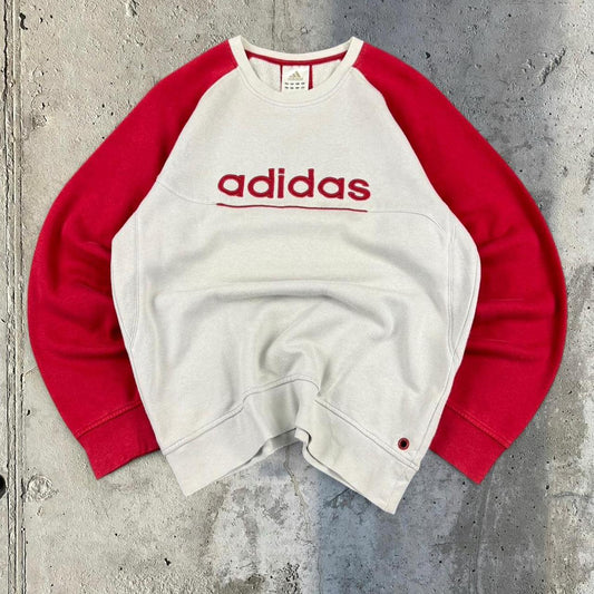 Vintage Adidas 90s embroidered pullover sportswear sweatshirt
