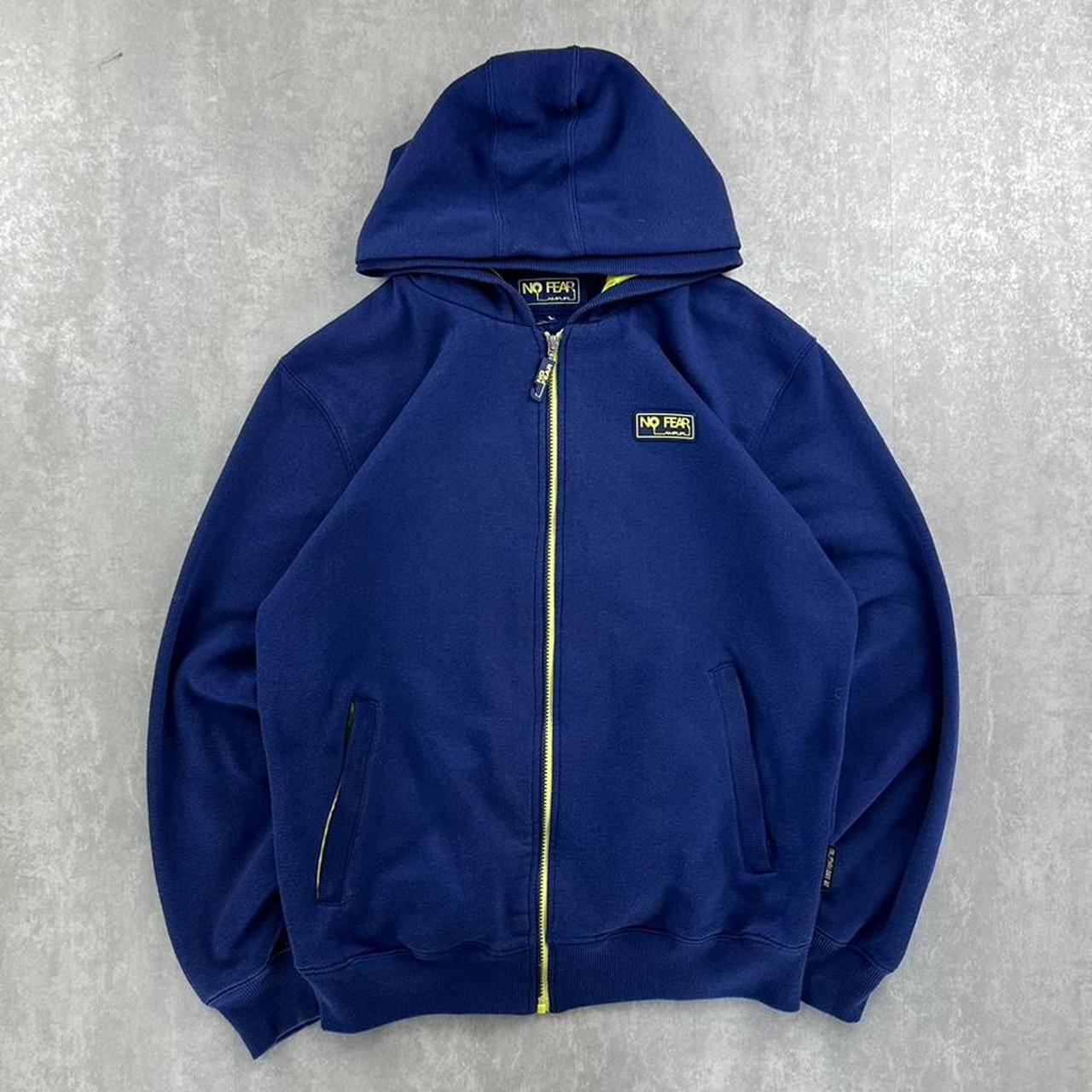 No fear 2000s zip through sweatshirt