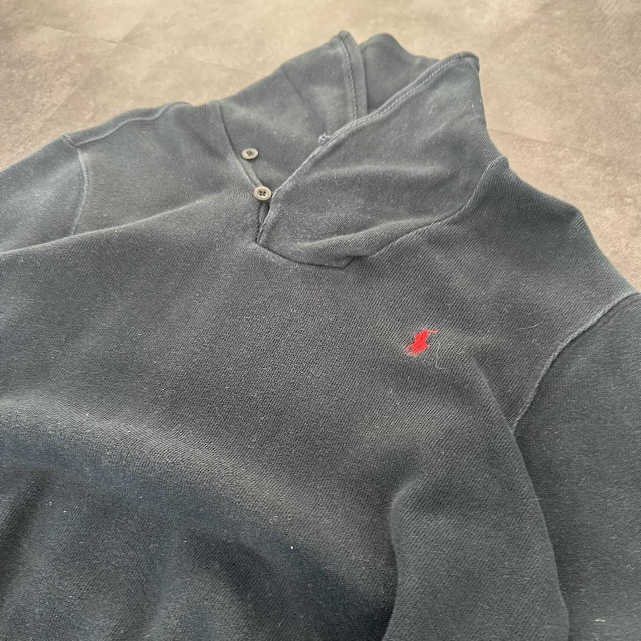 Polo Ralph Lauren 90s chunky knit pullover knit 1/4 zip jumper
