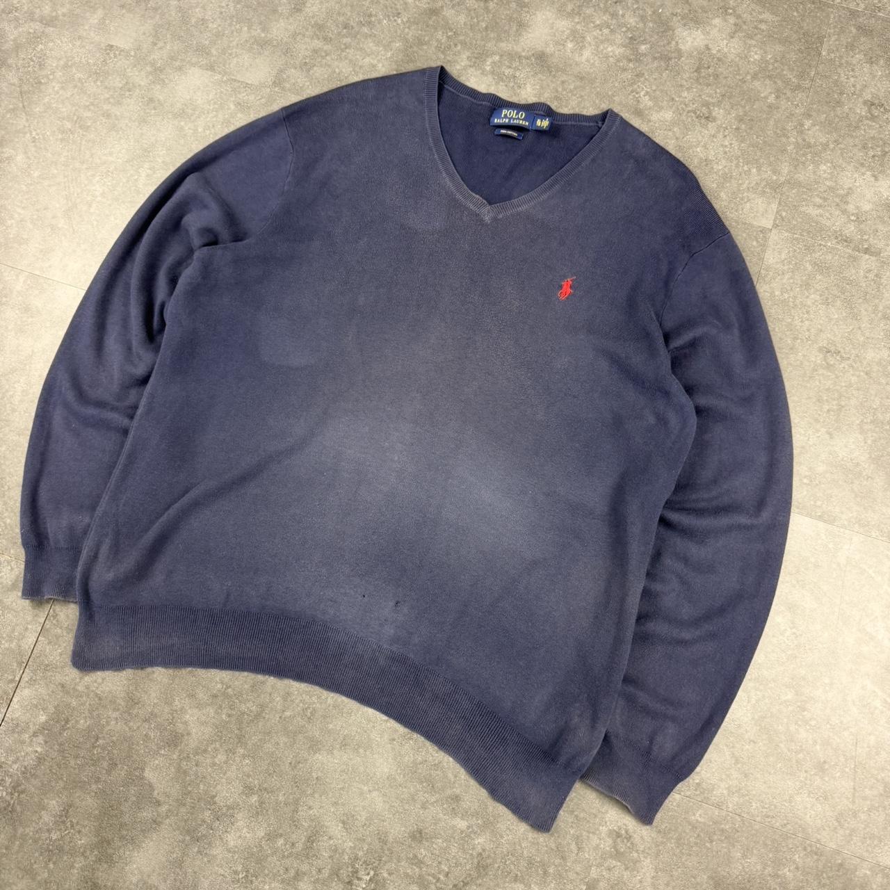 Polo Ralph Lauren 2000’s v neck knit jumper
